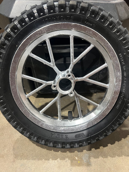 Mx350 Upgraded Rim With Tire(12.5X2.75)